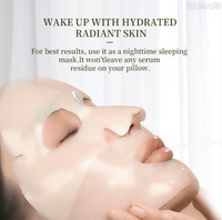 Brightening overnight mask+ collagen.