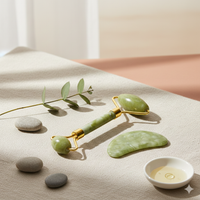 Jade Stone Facial Roller Gua Sha natural Beauty.