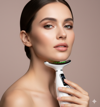 Facial and Neck Firming+ Anti-Wrinkle Beauty Device