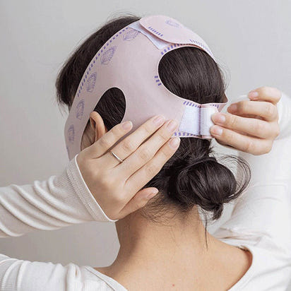 V-shaped Face Bandage  Overnight Lift