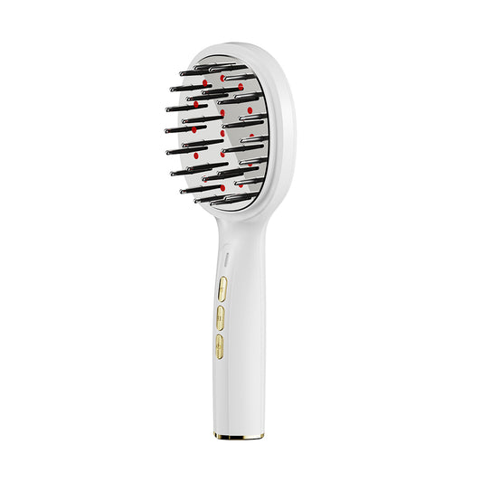 LED Hair Growth Comb – Regrowth Therapy + Scalp Vibration Massage