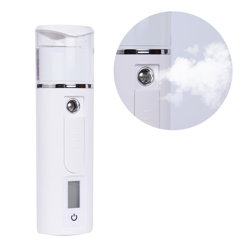 Nano Hydrogen Facial Steamer – Portable Cold Mist Hydrating HydroSpa Sprayer