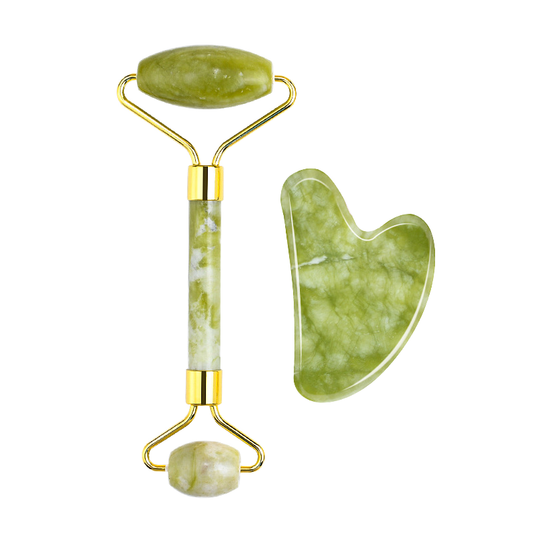 Jade Stone Facial Roller Gua Sha natural Beauty.
